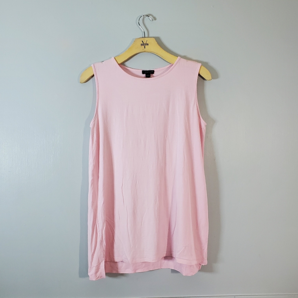 J. Jill Oversized Basic Soft Tunic Tank Top